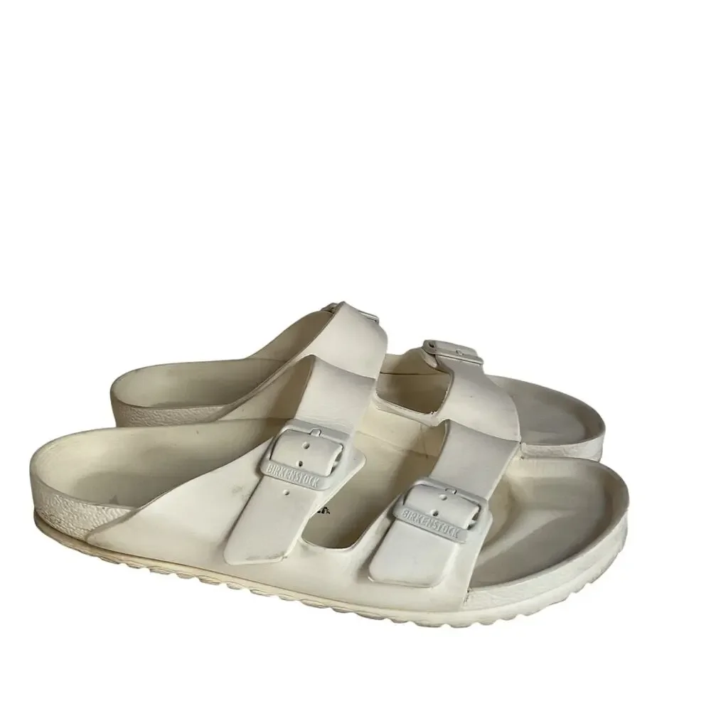 Birkenstock Arizona EVA White Sandals Women’s Size 9 Waterproof Comfort